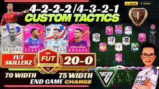 Last FUT Champs w/ 99 Messi ,99 Ronaldo, 99 Neymar in FC24 Ultimate Team  | Rank 1 Custom Tactics