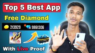 Top 5 free Diamond Apps Free Fire 2024 | How to get free Diamonds in free fire | Bindass Ankit