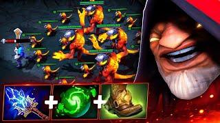 ВАРЛОК | Армия ГОЛЕМОВ выжигает - WARLOCK Dota 2