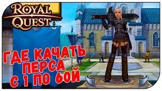 Royal Quest  Где качать перса с 1 по 60й (полный ГАЙД)