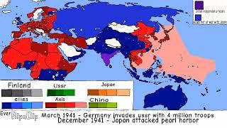 Alternate Ww2  Axis victory In Europe and Asia (unrealistic)