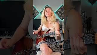 "Hot for Teacher" Riff - Lexi Rose's Guitar Cover