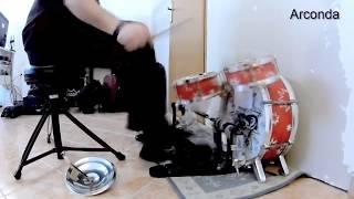 Brutal Death Metal Drummer VS Mini Drum Kit pt. 2