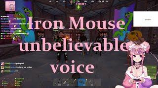 IRON MOUSE singing with an INCREDIBLE voice in RUST