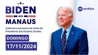 JOE BIDEN EM MANAUS | COBERTURA EXCLUSIVA | A CRÍTICA  | 17/11/2024