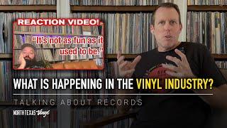 What Is Happening In The Vinyl Industry? (Reaction Video!)