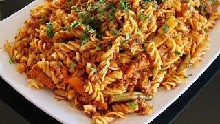 Homemade Easy Pasta Recipe - Afghani Cooking Channel - Macaroni Afghani