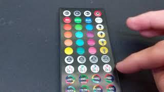 RGB LED LIGHT STRIP DEMONSTRATION AND REVIEW