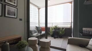 Terraza depto 56m2 - Condominio Las Palmas