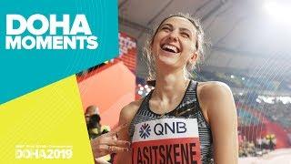 Lasitskene Three-peats to High Jump Gold | World Athletics Championships 2019 | Doha Moments