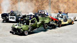 BeamNG Demolition Derby (Fullsize Outlaw Pro Mod Trucks)