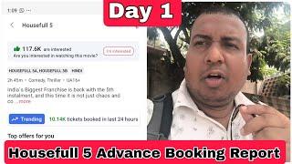 Housefull 5 Advance Booking Report Day 1 Featuring Akshay Kumar