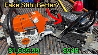 Testing: Stihl MS 661 vs. Farmertech G660 Pro Clone!