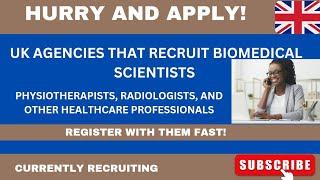 Biomedical Scientist Recruitment