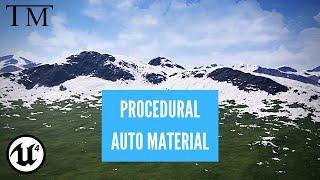 Procedural Auto Material Landscape