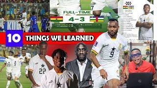 GHANA 4 - CENTRAL AFRICAN 3, JORDAN AYEW MAGIC AND SUPER 2ND HALF PERFORMANCE