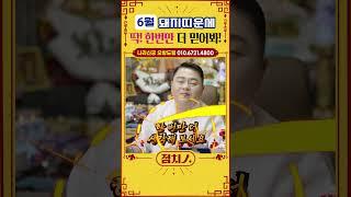 [2025년 6월 돼지띠운세] 이번 고비만 넘기면 행복이 찾아온다!#돼지띠 #금전운 #띠별운세