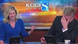 News Anchors Can't Stop Laughing At Honking Dog