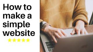 How to make a simple website - Dennis Alejo