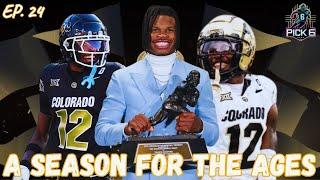 Travis Hunter Takes Home The Heisman | Final Bowl Game Predictions | Transfer Portal News | Pick6 