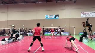 LIN Yuanrui/ Tianqing Wang vs Xiaoqian Shi/Ryan Ma Game 1