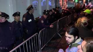 Protest at Trump Tower in New York