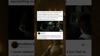 In Harry Potter: Prisoner of Azkaban, the scene where Lupin sees a full moon when facing the Boggart