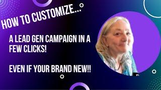 How I Customized a "Generic Lead Campaign" inside of MLSP (MyLeadSystemPro)