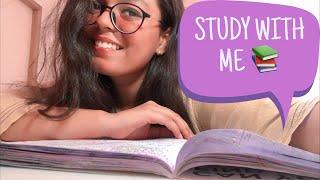 Study  with me for 1.5 hours {No music}|#studywithtanisha|Tanisholic|Session 1