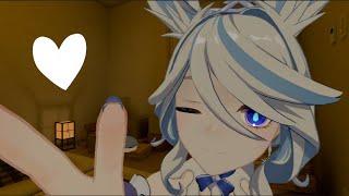 ASMR |Bunny Furina does your skincare!! FULLVERSION |VRCHAT ASMR ROLEPLAY