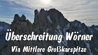 Großkarspitze Wörner Überschreitung November 2020