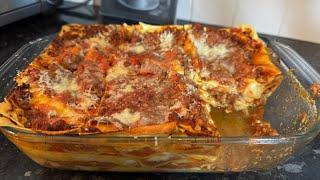 Pork & Beef Lasagne - Lasagna Perfetto