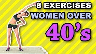 8 Best Exercises For Women Over 40's