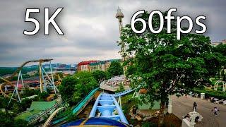 Luna front seat on-ride 5K POV @60fps Liseberg