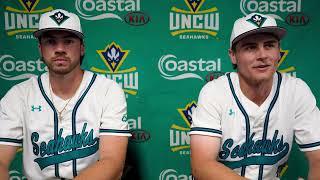 UNCW Baseball Jacob Shafer & Tanner Thach | Postgame vs Delaware, 04-21-23