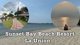 Where to stay in La Union? Sunset Bay Beach Resort @ San Fernando, La Union l Budget Hotel 