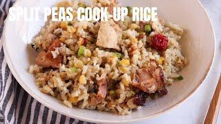 SPLIT PEAS COOK-UP RICE | Guyanese Cook up-rice | Jehan Can Cook