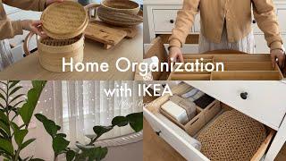 SUB) home organization with IKEA items | clean & organize with me