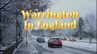 Nice relaxing drive through Warrington In England