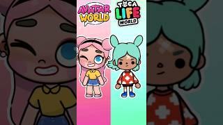 Avatar World VS Toca Boca. Which is Better?#avatarworld #avatarworldgame #genderswap