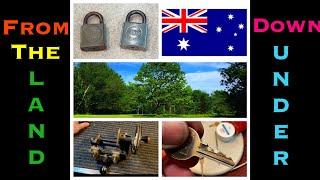 Two Gifted Lockwood Padlocks from Australia