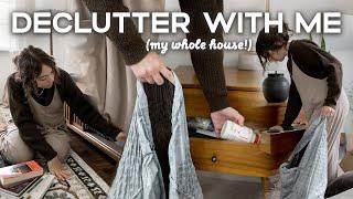 DECLUTTERING Our ENTIRE HOME  | MAJOR Declutter & Organize With Me (Finally!)