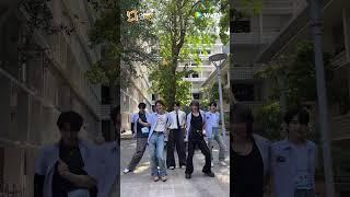 #胡烨韬 #KOHI #OMAR #THIO #曹屿辰 校园里齐跳《#Whatever》甜蜜手势舞~ #CHUANGAsiaS2 | TME腾讯音乐