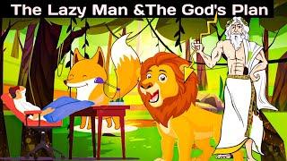 Short English Story - The Lazy Man & The God's Plan | English Story For Listening | learn English