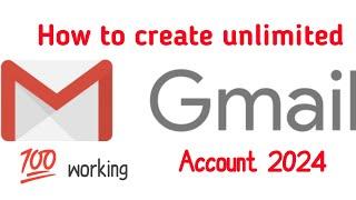 How to create unlimited Gmail account without phone number/@thepixellab2011 @khabylame 2024 tuto