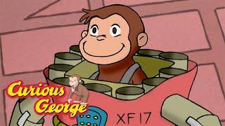 George the Robot Monkey!  Curious George  Kids Cartoon  Kids Movies