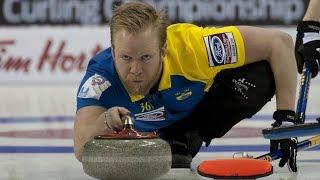 CURLING: NOR-SWE World Men's Chp 2015 - Final