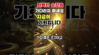지금 바로 행동하면, 미래가 바뀝니다! #행운 #기적 #황금기운의충전소 #끌어당김 #긍정확언 #인생조언 #명언 #성공 #성공마인드 #동기부여 #부자 #부자비결 #소원