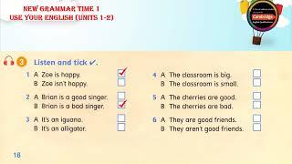 New Grammar Time 1 _ Use your English (Units 1-2)