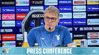 Serie A Enilive | Milan-Lazio, mister Baroni in conferenza stampa